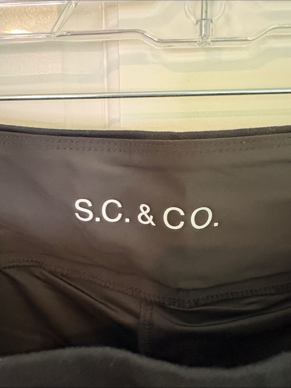 S.C. & Co. Black Skort - Picture 3 of 7
